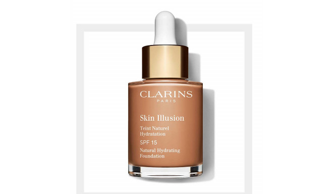 CLARINS SKIN ILLUSION BASE SPF15 112 3 SANDALWOOD 30ML