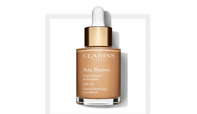 CLARINS SKIN ILLUSION BASE SPF15 110 AUBURN 30ML