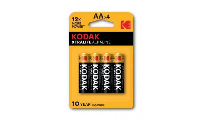 Kodak XTRALIFE leelispatarei AA (4 tk)