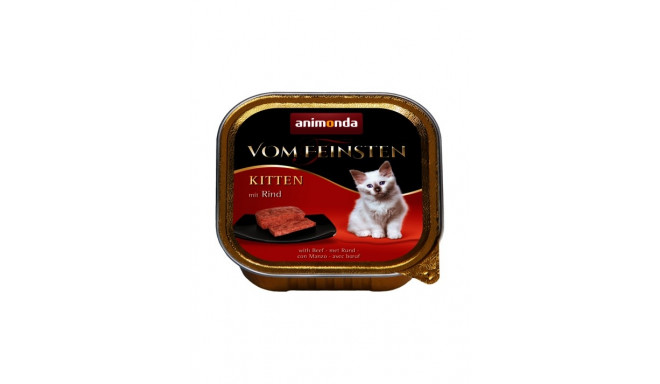 ANIMONDA Vom Feinsten Kitten Beef - wet cat food - 100g