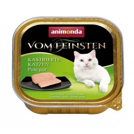 ANIMONDA Vom Feinsten Mildes Menu kalkun märg kassitoit 100g