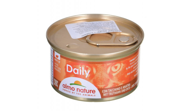 ALMO NATURE Daily menu Turkey with duck - wet cat food - 85g
