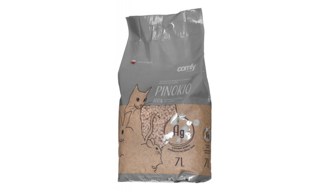 COMFY Pinocchio Silver - wooden litter - 7L