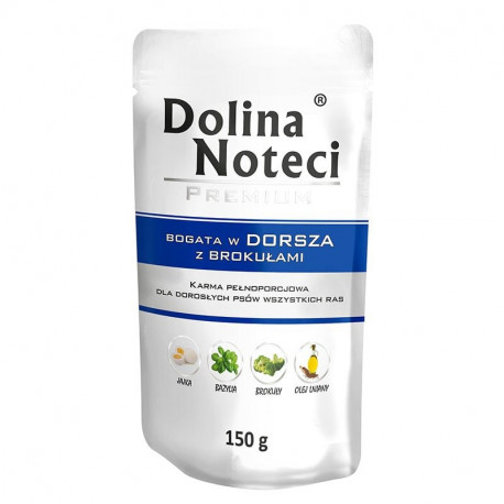 Dolina Noteci Premium tursarikas brokolitega märg koeratoit 150g