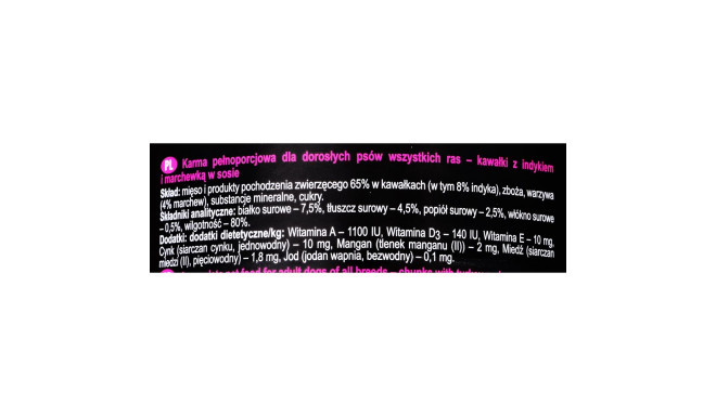 Dolina Noteci Rafi Classic kalkuni ja porgandiga märg koeratoit 1240g
