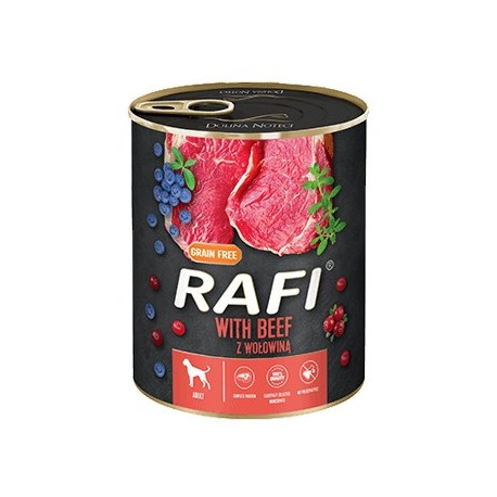DOLINA NOTECI märg koeratoit Rafi 800g veiselihaga