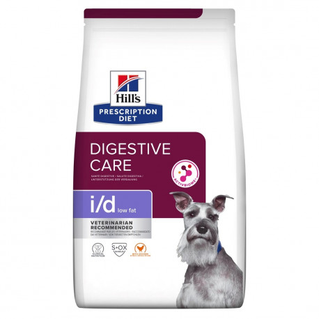 HILL'S Prescription Diet madala rasvasisaldusega i/d koertele kuiv koeratoit 1,5kg