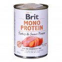 BRIT MONO PROTEIN Wet dog food Turkey with sweet potato 400 g