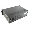 Gembird UPS rack 19'' 3.4u 1500va, 4xiec 230v out, iec14 in,rj11, usb, lcd Line-Interactive 1.5 kV