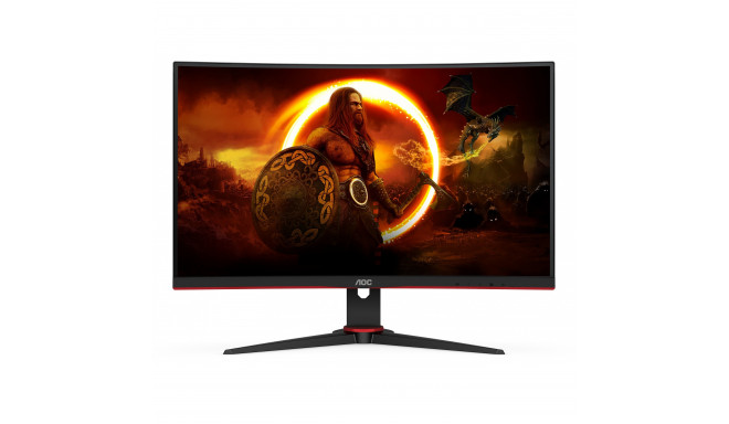 59,9cm/23,6'' (1920x1080) AOC Gaming C24G2AE/BK 16:9 1ms 165Hz VESA Speaker Full HD Red/Black