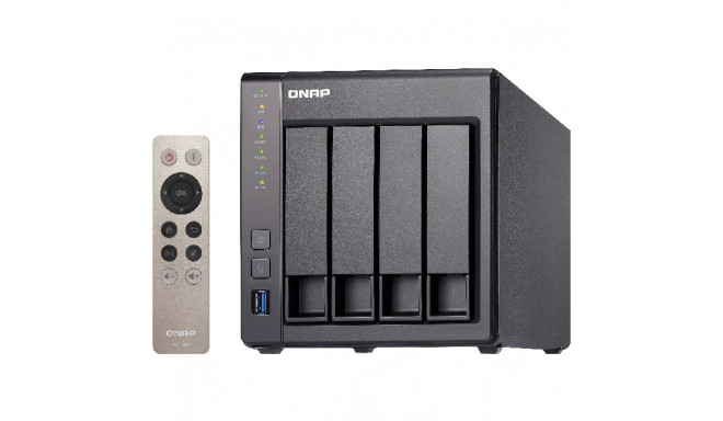 4-Bay QNAP TS-451+-2G Intel Celeron 2.0GHz Quad Core (up to 2.42GHz) Adapter