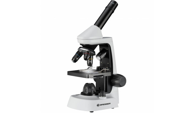 Mikroskoobi Bresser Junior Biolux Student 40x-2000x koos eksperimentaalse komplekti ja nut