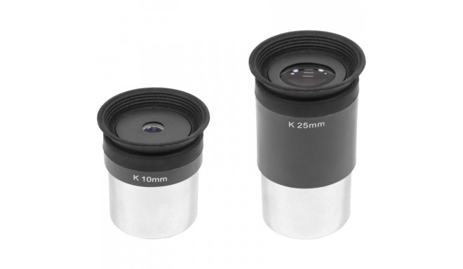 Okulaarid seatud K 10mm and K 25mm, Omegon