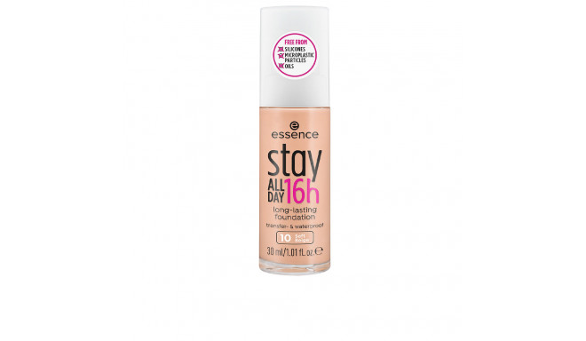 ESSENCE STAY ALL DAY 16H long-lasting maquillaje #10-soft beige 30 ml