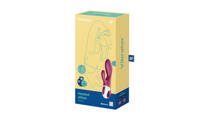 SATISFYER HEATED AFFAIR VIBRADOR EFECTO CALOR CON APP 1UN