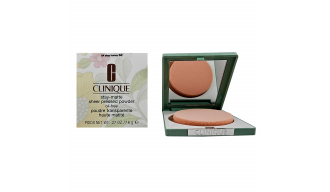 CLINIQUE STAY MATTE SHEER POLVOS COMPACTOS 04 STAY HONEY OIL FREE