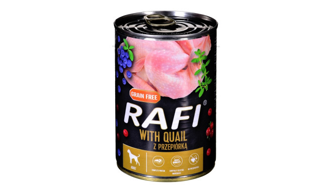 DOLINA NOTECI Rafi with quail - Wet dog food - 400 g