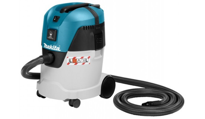 Makita VC2512L hoover Black, Blue, Metallic 25 L 1000 W