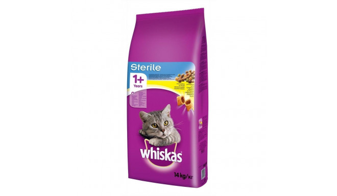 Whiskas dry food for cats Sterile Adult Chicken 14kg
