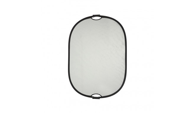 Quadralite Collapsible Reflector w/Grip Silver-White 90x120cm GRADE B