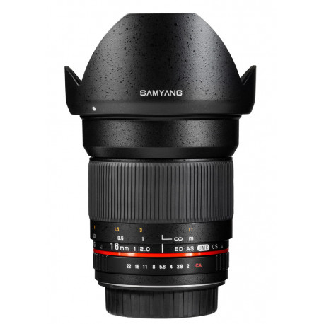 Samyang 16mm f/2.0 lens for Sony E