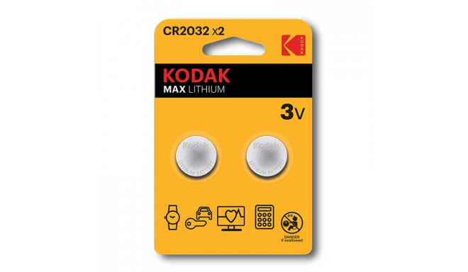 Kodak CR2032 ühekordne liitiumpatarei