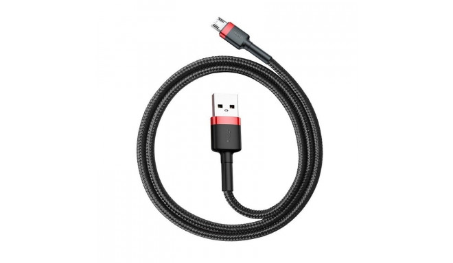 Cable Micro USB Baseus Cafule 1.5A 2m (red & black)
