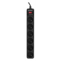 CyberPower Tracer III B0620SC0-FR surge protector 6 AC outlet(s) 200 - 250 V 1.8 m Black