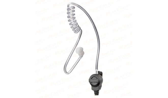 EM-3927-H2/SC/1W acoustic tube earpiece with lapel PTT for Hytera 2pin connector