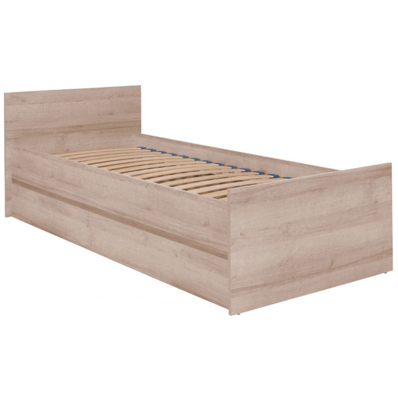 Cama bed (frame + rack) COCO C8 90x200 sonoma oak - Beds - Photopoint