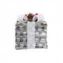 Dekoratiivsete karpide komplekt DKD Home Decor LED Metall Rotang Lumine (25 x 25 x 29 cm)