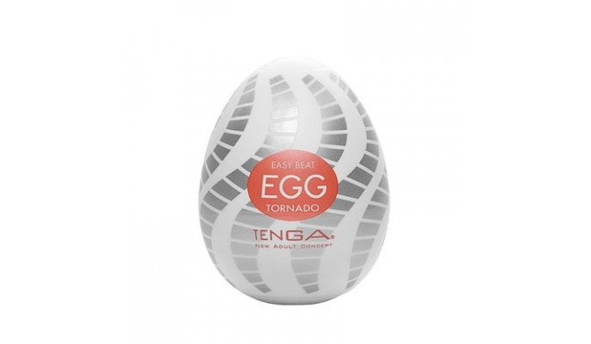 Tenga Egg Tornado Egg masturbator Thermoplastic elastomer (TPE)