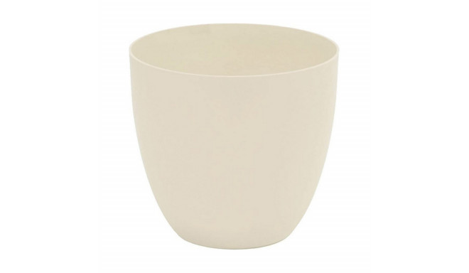 Plant pot Plastiken polypropylene Ecru (Ø 38 cm)