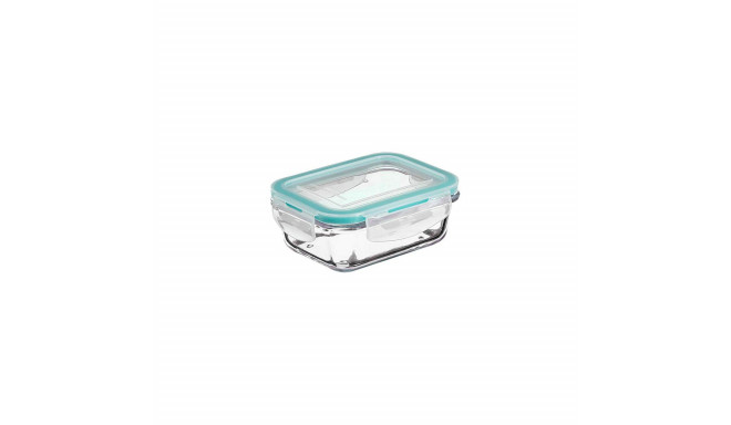 Lunch box 5five Simply Smart Blue Transparent Crystal 330 ml 13 x 10 x 5 cm