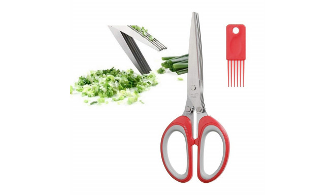 Scissors Secret de Gourmet Herbs Stainless steel Multicolour