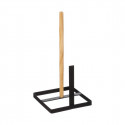 Kitchen Paper holder Secret de Gourmet Wood Black (15 x 15 x 30 cm)