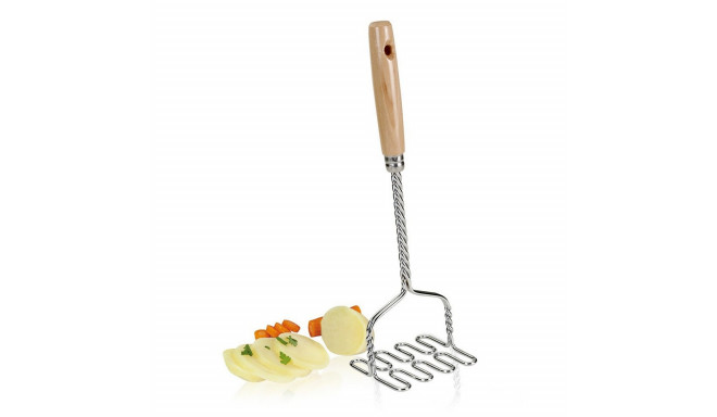 Potato Masher Metaltex Wooden handles (10 x 9,2 x 32,2 cm)