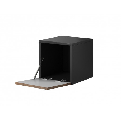 Cama full storage cabinet ROCO RO5 37/37/39 black/black/white