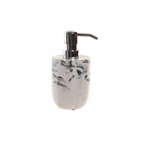 Seebi dosaator DKD Home Decor Must Tsement Valge