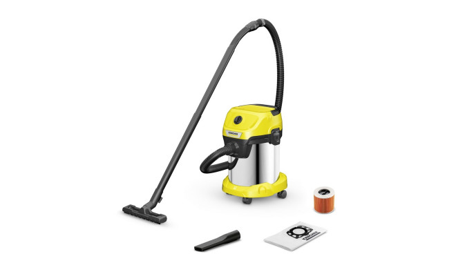 Kärcher WD 3 S V-17/4/20 17 l trummel tolmuimeja kuiv-märg 1000 W tolmukott