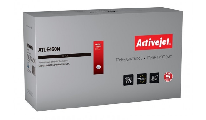 Activejet ATL-E460N toner (replacement for Lexmark E460X21E; Supreme; 15000 pages; black)