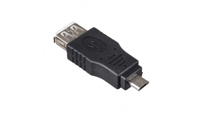 Akyga adapter AK-AD-08 USB A (f) / micro USB B (m) OTG