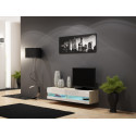 Cama TV stand VIGO NEW 30/140/40 sonoma/white gloss