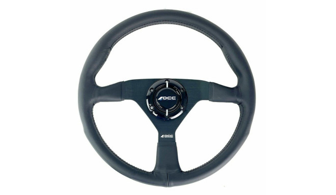 Racing Steering Wheel OCC Motorsport OCCVOL014 Black Leather 350 mm