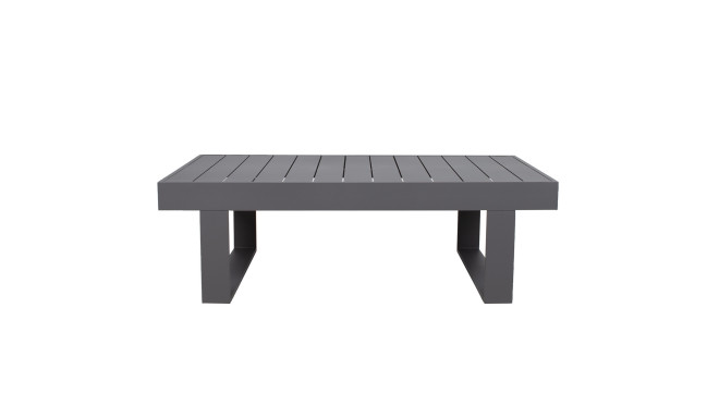 Coffee table FLUFFY 133x73,5xH42cm, grey