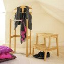 Stool MONDEO with step, oak