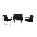 Garden furniture set VIENNA table, sofa, 2 chairs