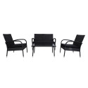 Garden furniture set VIENNA table, sofa, 2 chairs