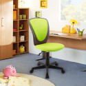 Children's chair BIANCA green/dark grey