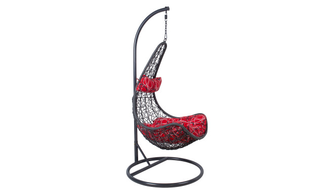 Hanging chair COCO dark grey